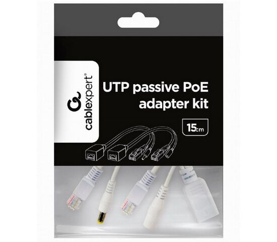 Комплект Адаптеров POE Kit PP12-POE-0.15M-W, фото , изображение 3