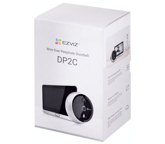 Беспроводной Wi-Fi видеоглазок EZVIZ DP2C 2 Мп (2 мм), фото , изображение 17