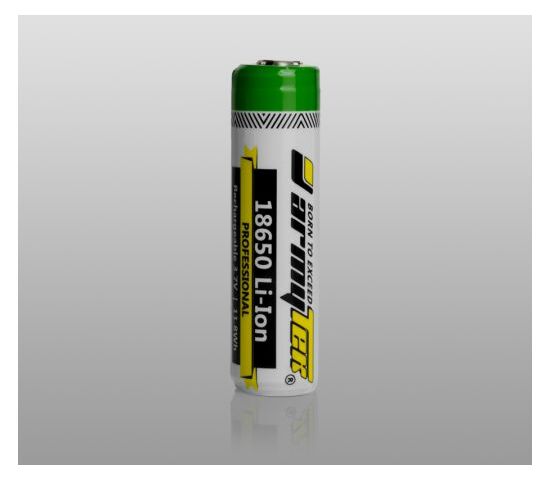 Аккумулятор Armytek 18650 Li-Ion with PCB 3200 mAh (защищенный), фото , изображение 2