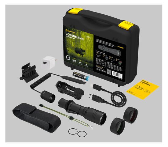Набор Armytek Dobermann Extended Set White, фото 