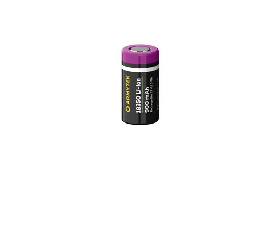 Аккумулятор Armytek 18350 Li-Ion 900 mAh, фото 