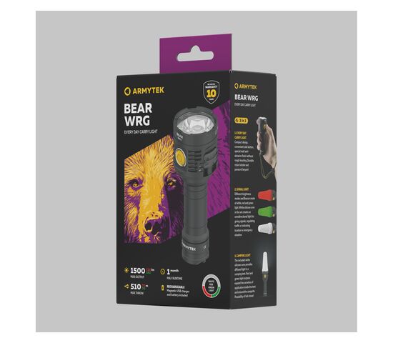 Фонарь Armytek Bear WRG, фото , изображение 6