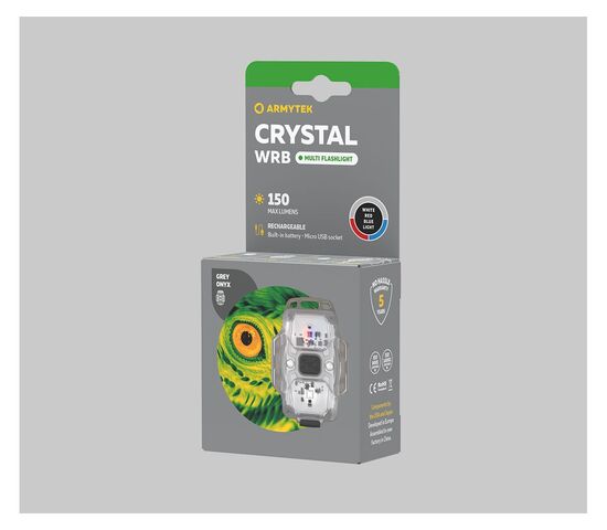 Мультифонарь Armytek Crystal WRB Blue, фото , изображение 4