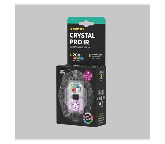 Мультифонарь Armytek Crystal Pro IR Grey, фото , изображение 4