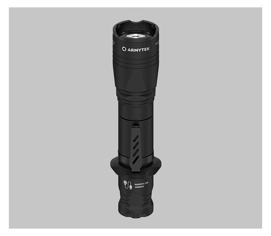 Фонарь Armytek Dobermann Pro Magnet USB White, фото 
