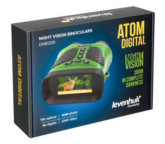 Бинокль ночного видения Levenhuk Atom Digital DNB200, фото , изображение 11