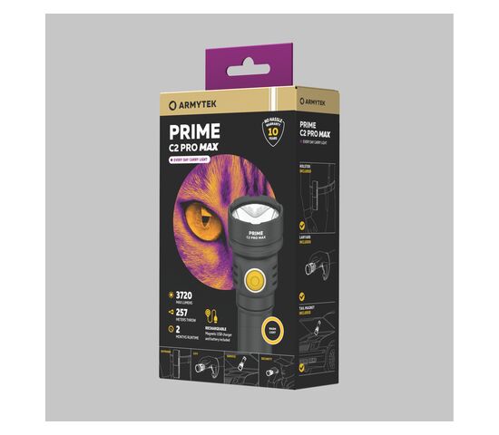 Фонарь Armytek Prime C2 Pro Max Magnet USB Warm, фото , изображение 4