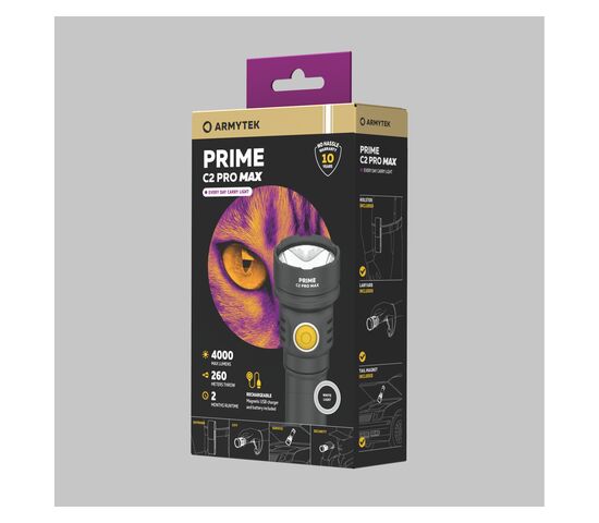 Фонарь Armytek Prime C2 Pro Max Magnet USB, фото , изображение 4