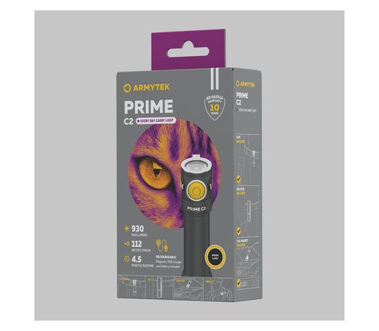 Фонарь Armytek Prime C2 Magnet USB Warm, фото , изображение 5