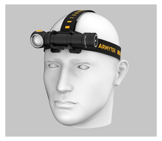 Налобный фонарь Armytek Wizard C2 Pro Max Magnet USB White, фото 