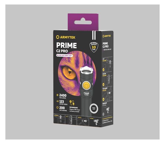 Фонари Armytek Prime C2 Pro Magnet USB White, фото , изображение 4
