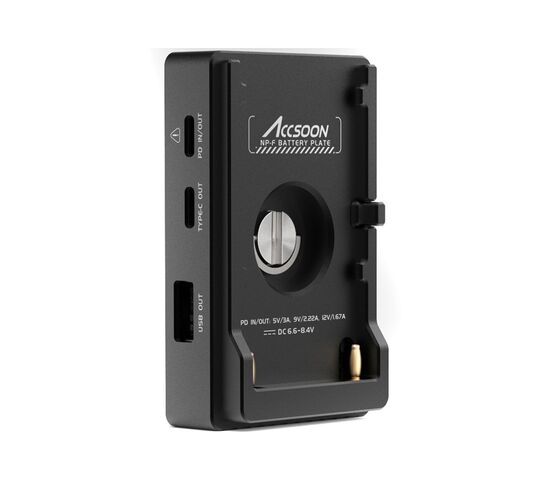 Площадка аккумуляторная Accsoon Battery Plate ACC04 NP-F, фото , изображение 2