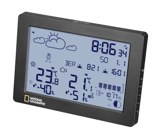 Bresser Метеостанция National Geographic BaroTemp HZ, фото , изображение 3