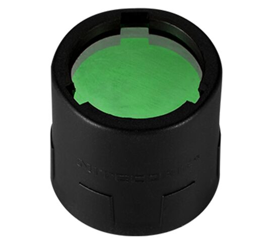 Фильтр для фонарей Nitecore NFG20 ударопрочный, зеленый, фото 