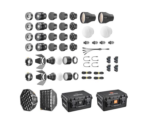 Комплект студийного оборудования Godox Knowled MS60R 4K, фото 