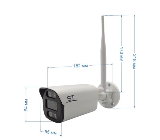 Видеокамера ST-SX4531 Wi-Fi LIGHT 4Мп (объектив 2,8mm), фото , изображение 6