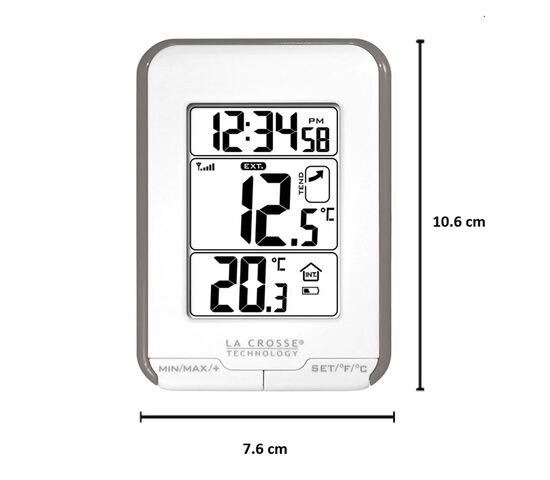 Термометр LaCrosse WS6810WHI-TAU, фото , изображение 2