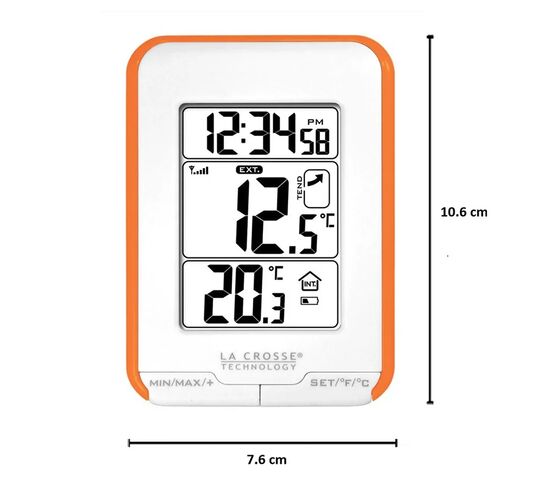Термометр LaCrosse WS6810W-ORA, фото , изображение 2
