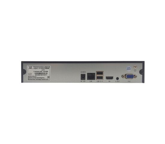 Видеорегистратор IP ST-NVR-S1008M55 10-канальный 8Mp 1 HDD CITY, фото , изображение 3