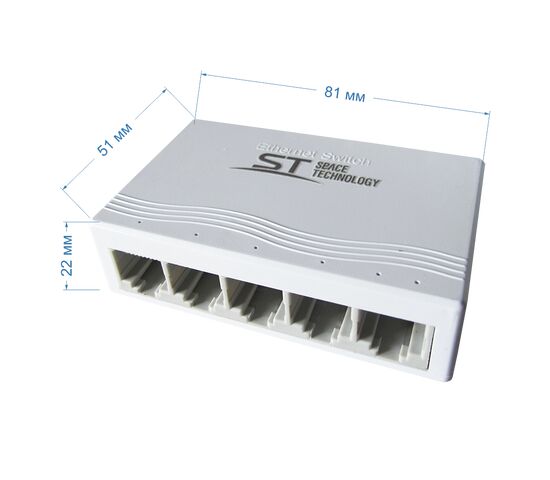 Сетевой коммутатор ST-ES51 100 Мб/с, фото , изображение 8