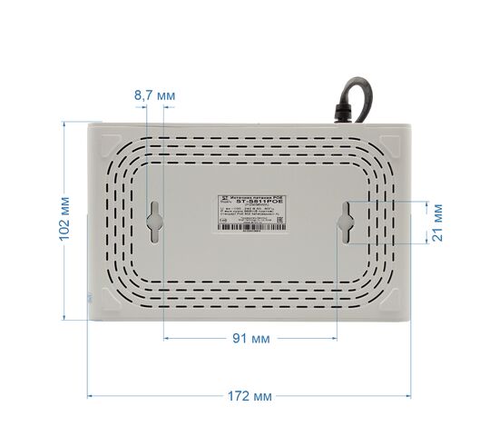 Источник питания ST-S811POE (P/2M/96W/А), фото , изображение 5