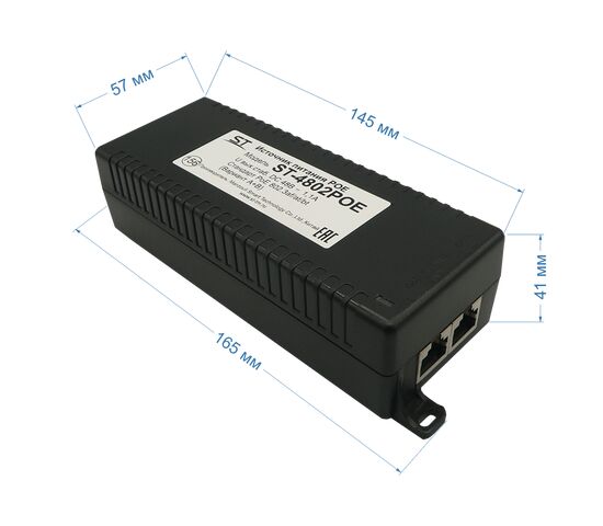 Источник питания ST-4802POE, фото , изображение 3