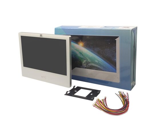 Домофон ST-M202/10 (TS/SD/IPS) БЕЛЫЙ, фото , изображение 5