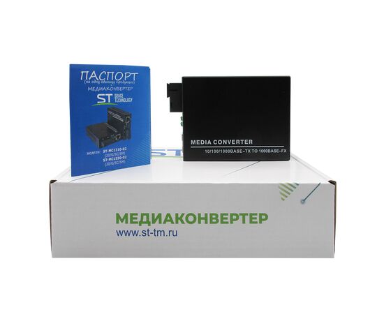 Медиаконвертер ST-MC1550-02 (20/G/SC/SM), фото , изображение 7