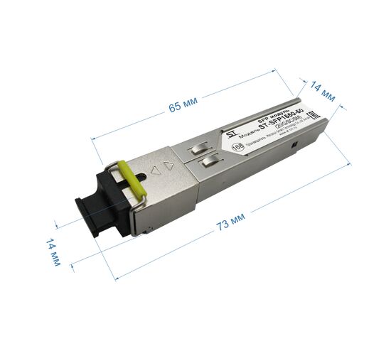 SFP модуль ST-SFP1550-50 (20/G/SC/SM), фото , изображение 3