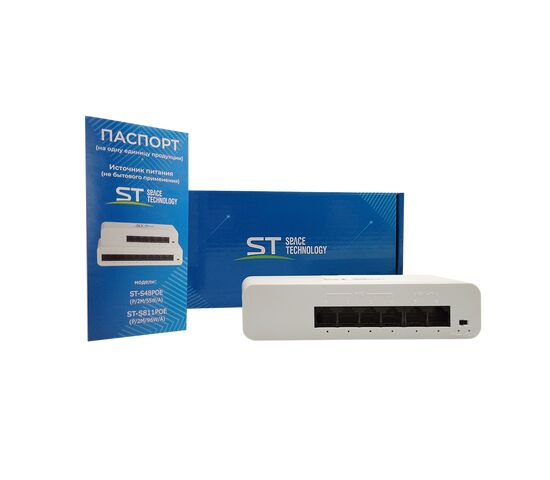 Источник питания ST-S48POE (P/2М/55W/А), фото , изображение 2