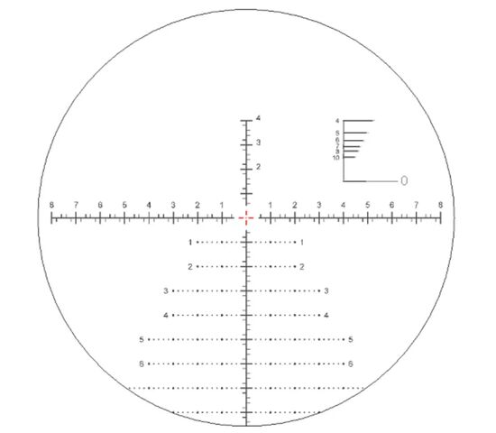 Оптический прицел MewLite 4-24x56 FFP IR, фото , изображение 3