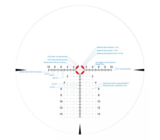 Оптический прицел MewLite 1-10x28 FFP IR, фото , изображение 3