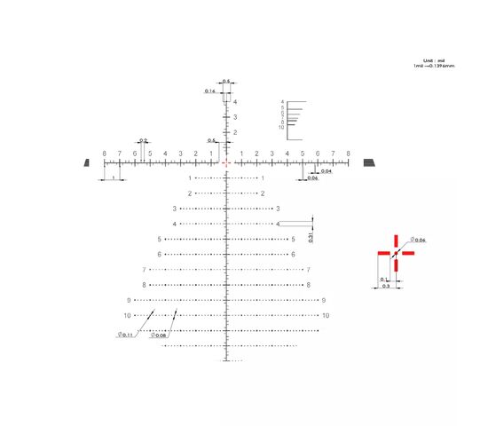Оптический прицел MewLite 3-18x50 FFP IR, фото , изображение 4