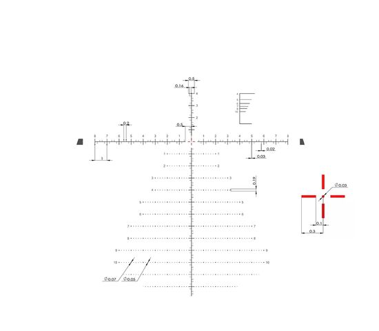 Оптический прицел MewLite 5-30x56 FFP IR, фото , изображение 3