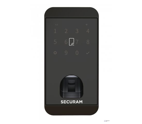 Врезной электронный дверной замок SECURAM D8 PRO FINGER VEIN, фото , изображение 2