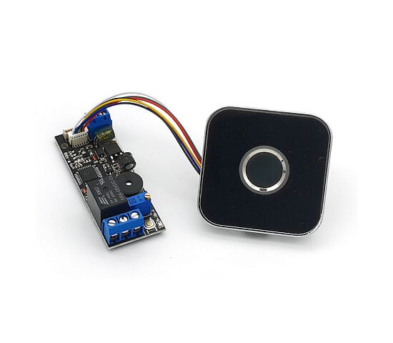 Комплект с накладным биометрическим электромеханическим замком - Selock Bio Electro, фото , изображение 3