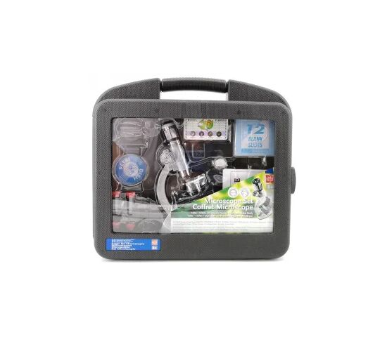 Микроскоп игрушечный EDU-TOYS 100–1200x, в кейсе (MS907), фото , изображение 3