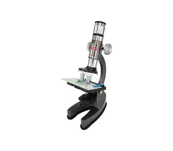 Микроскоп игрушечный EDU-TOYS 100–1200x, в кейсе (MS911), фото 