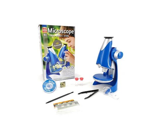 Микроскоп игрушечный EDU-TOYS 100–450x, фото 