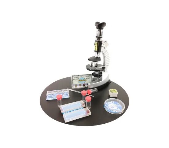 Микроскоп игрушечный EDU-TOYS 100–750x, фото , изображение 3