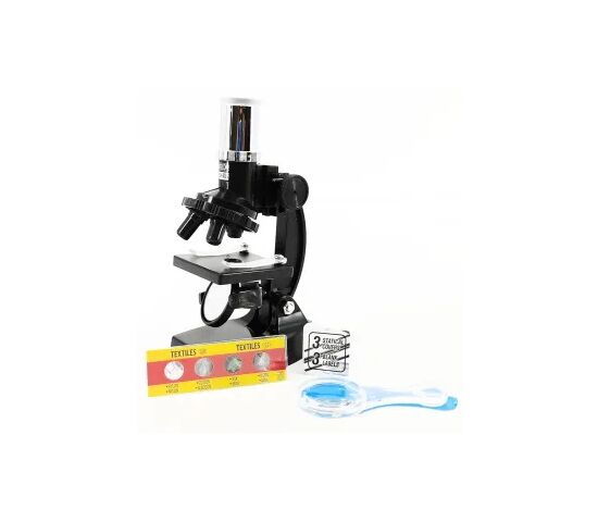Микроскоп игрушечный EDU-TOYS 100x, 200x, 300x, фото , изображение 2