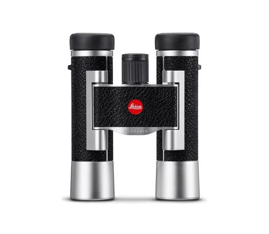 Бинокль Leica Ultravid 10x25, кожа, серебристый, фото , изображение 2