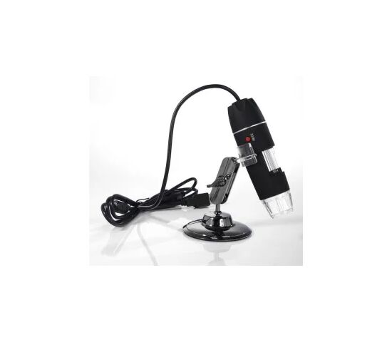 Микроскоп цифровой карманный Kromatech 50–500x USB, с подсветкой (8 LED), фото , изображение 2