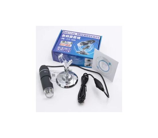 Микроскоп цифровой карманный Kromatech 50–500x USB, с подсветкой (8 LED), фото , изображение 3