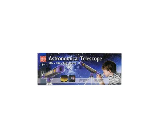 Телескоп игрушечный EDU-TOYS 20x, 40x, 60x, фото , изображение 2