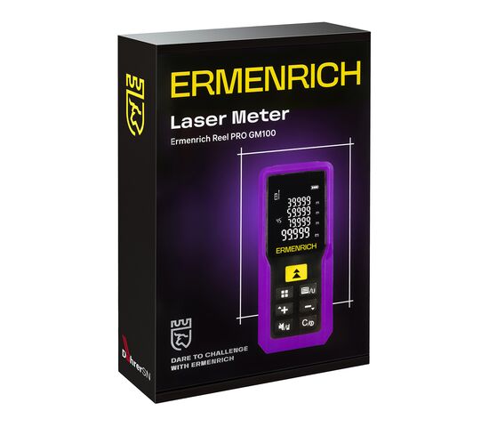 Лазерная рулетка Ermenrich Reel PRO GM100, фото , изображение 7