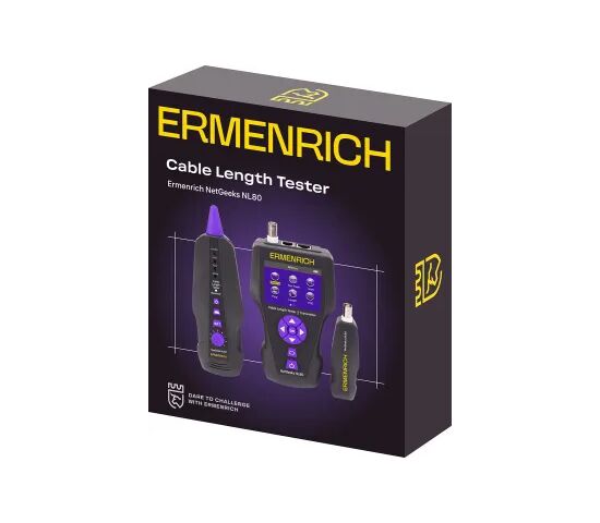 Измеритель длины кабеля Ermenrich NetGeeks NL80, фото , изображение 2