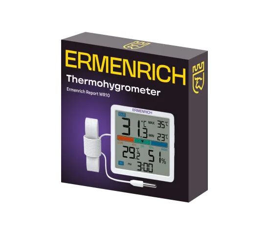 Термогигрометр Ermenrich Report WR10, фото , изображение 2