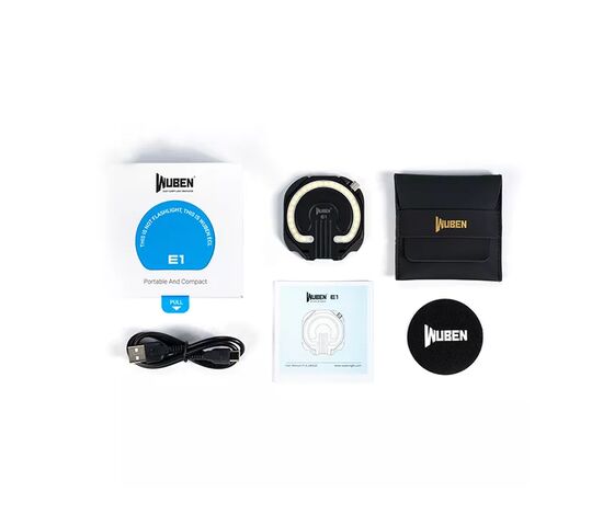 Фонарь для смартфона Wuben E1 Black, фото , изображение 9