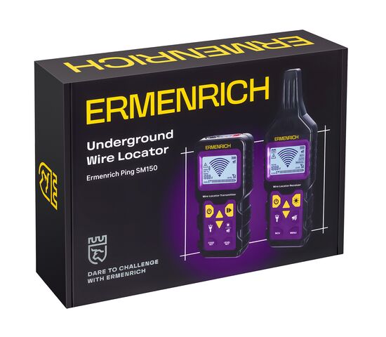 Детектор подземных проводов Ermenrich Ping SM150 (фиолетовый), Цвет: Фиолетовый, фото , изображение 10